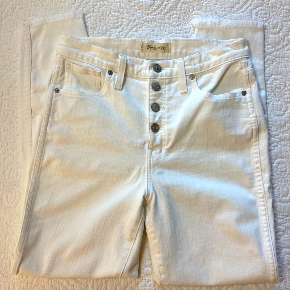 Madewell 10” High-Rise Skinny Crop | size 28
